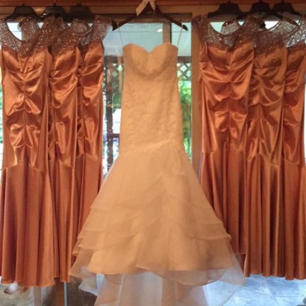 Bridesmaid gown